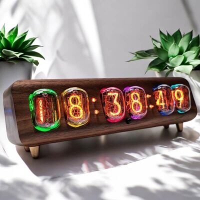 Horloge Nixie Vintage - Objet Scientifique - Science Labs