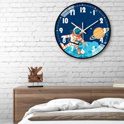 Grande Horloge Murale originale Spatiale - Horloge Murale originale - Deco Scientifique