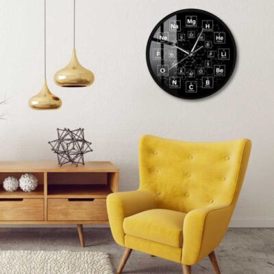 Horloge Chimie - Horloge Murale originale - Deco Scientifique