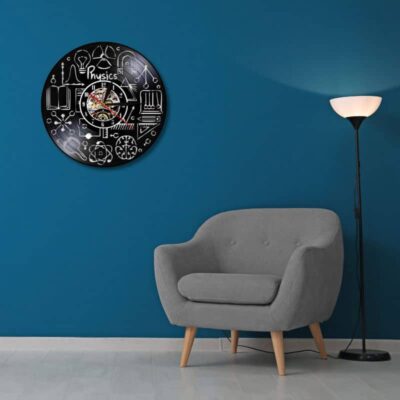 Horloge Murale Physique - Horloge Murale originale - Deco Scientifique