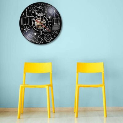 Horloge Physique - Horloge Murale originale - Deco Scientifique