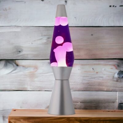 Lampe à Lave Rose