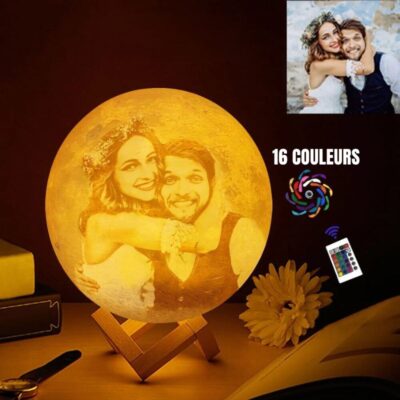 Lampe Lune Personnalisée