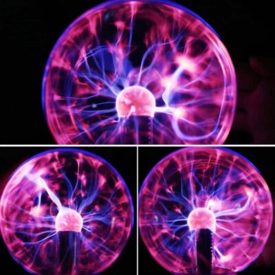 Lampe Sphère Plasma 20 cm - lampe scientifique - deco scientifique