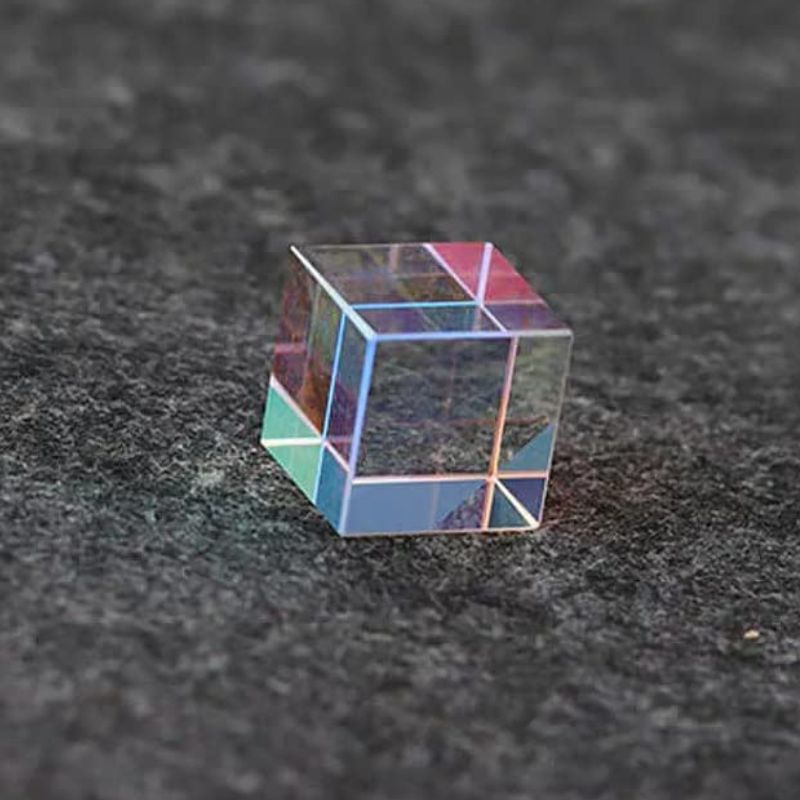 Cube Prisme de Lumière Dichroïque - Science Labs