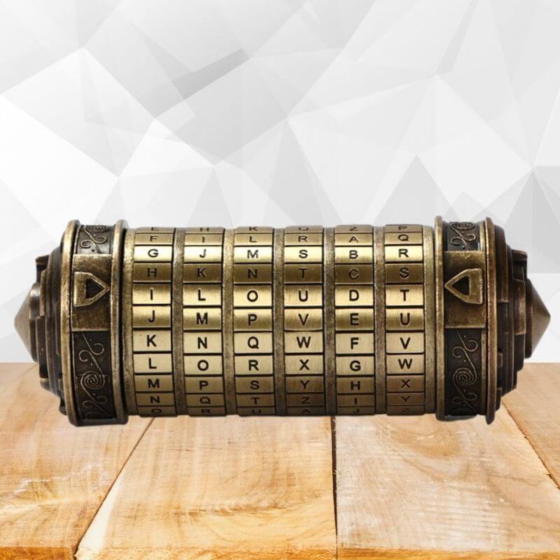 Casse Tête Cryptex Da Vinci Code - jeux scientifique