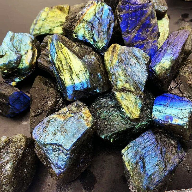 Pierre Labradorite Brute - Pierres et Minéraux - Science Labs