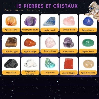 Kit de fouille pierres précieuses