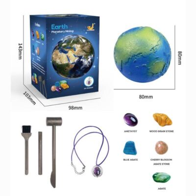 Kit de excavación de piedras preciosas