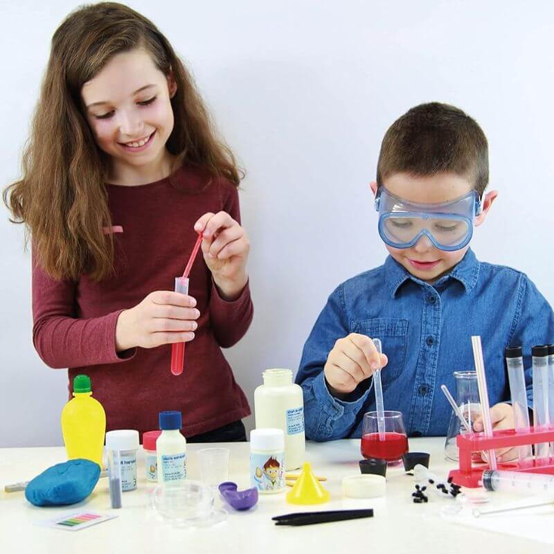 Kit de 150 experimentos químicos para niños