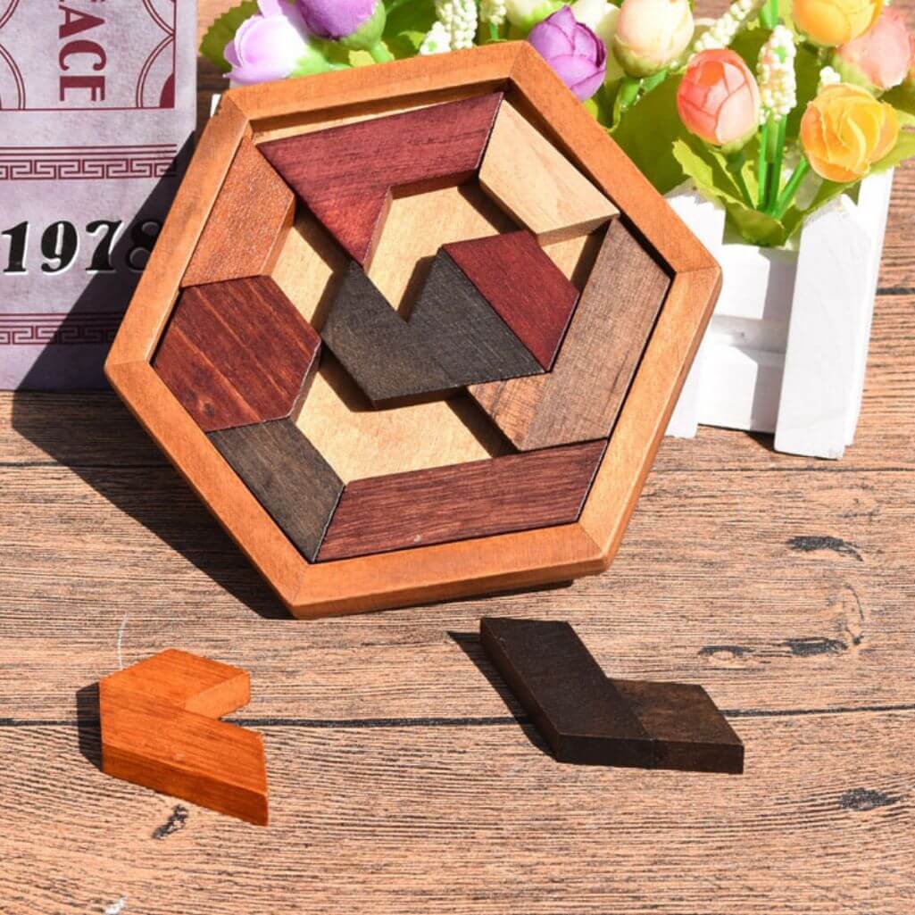Tangram en Bois
