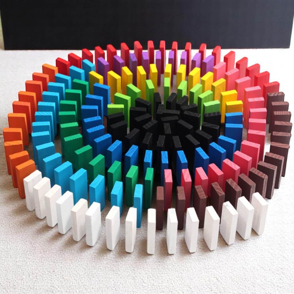 Jeu de Domino en Bois