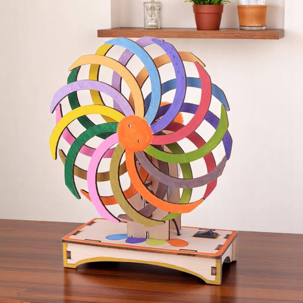 Jeu Pédagogique Roue DIY