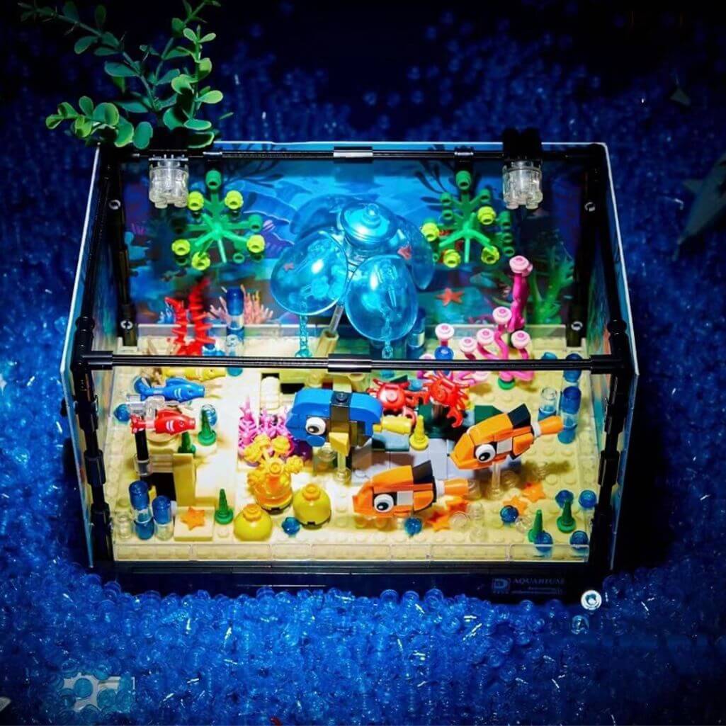 Jouet Aquarium de Construction