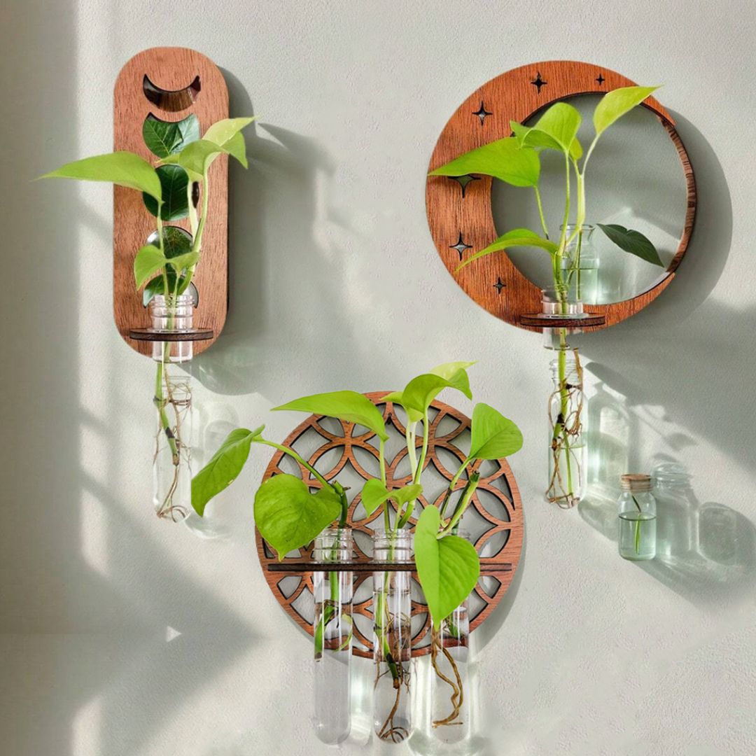 Jardinera colgante hidropónica pack de 3