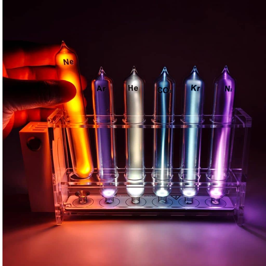 Tubos de Gases Nobles Set de 6 Imagen 2