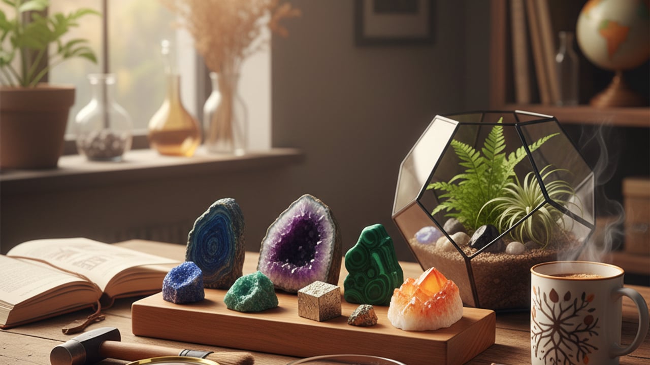 ¿Qué se le puede regalar a un biólogo o bióloga fascinada por los minerales?