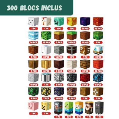 Bloques de Construcción Magnéticos 300 Piezas Imagen 7