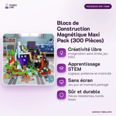 Bloques de Construcción Magnéticos 300 Piezas Imagen 3