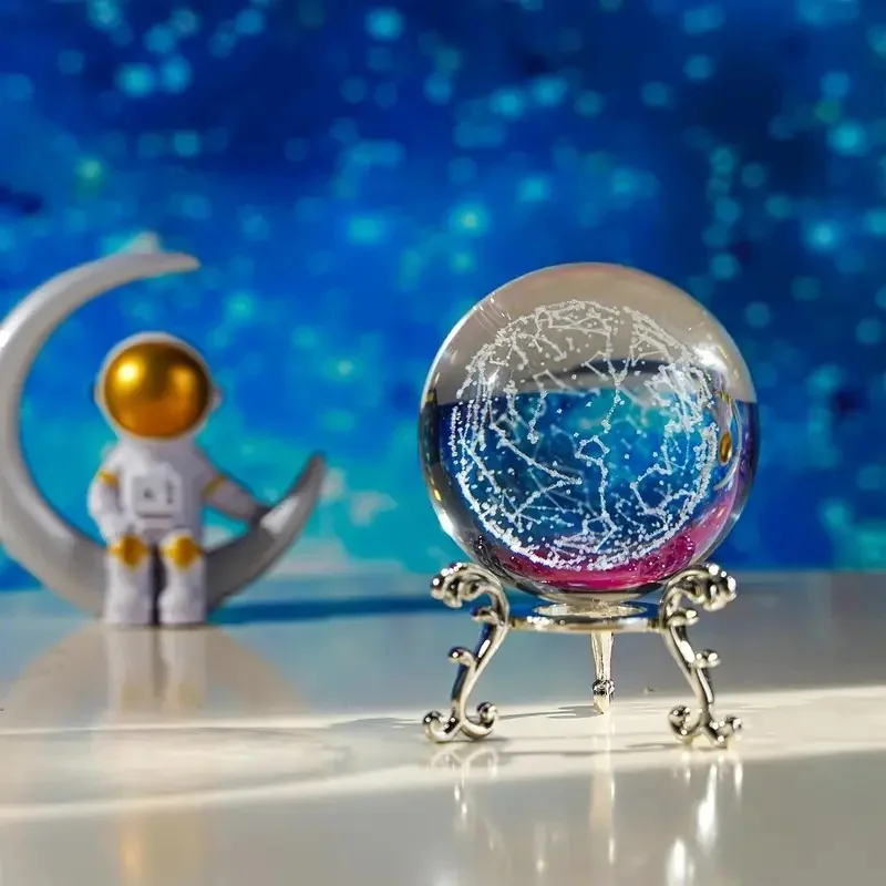 Bola de cristal constelaciones grabada