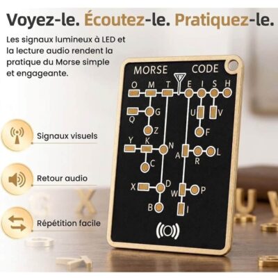 Tarjeta Aprendizaje Código Morse Imagen 8