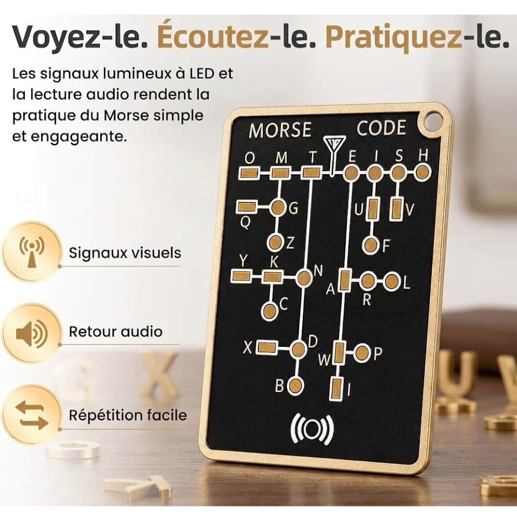 Tarjeta Aprendizaje Código Morse Imagen 8