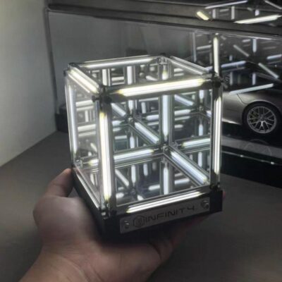 Cubo Espejo Infinito Luminoso Imagen 7
