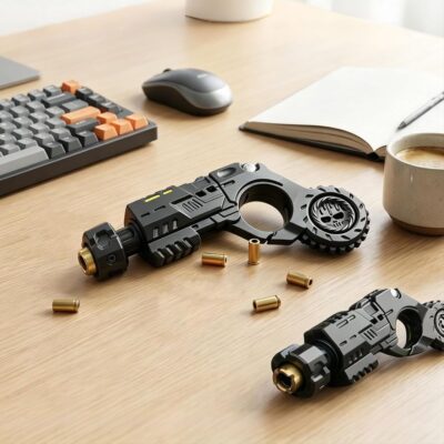 Fidget Gun Mini Pistola Antiestrés Imagen 7