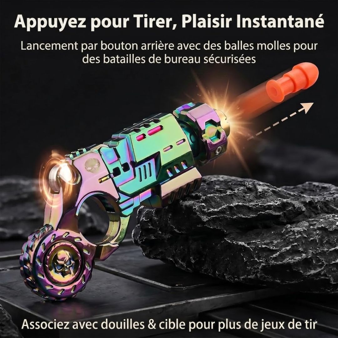 Fidget Gun Mini Pistola Antiestrés Imagen 5