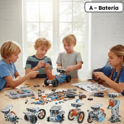 Kit robot para construir 12 en 1