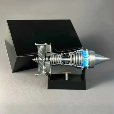 Maqueta motor a reacción turbofán TR900
