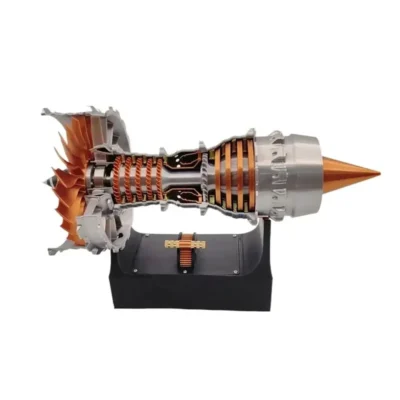 Maqueta motor a reacción turbofán TR900