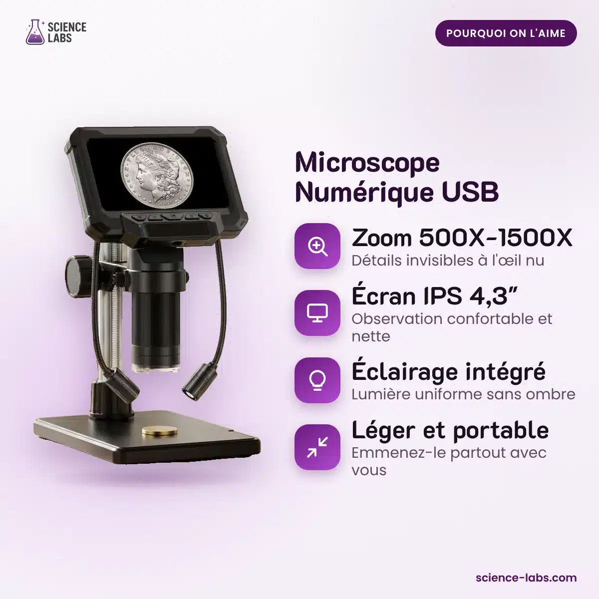 Microscopio Digital USB Imagen 3