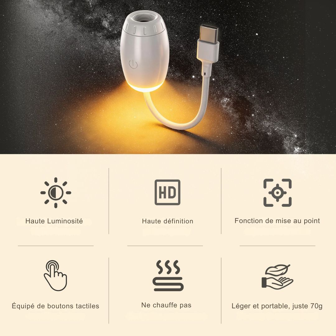 Mini Proyector Galaxia USB Imagen 5