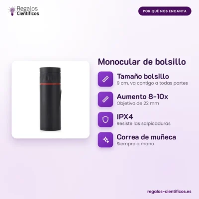 Monocular de bolsillo