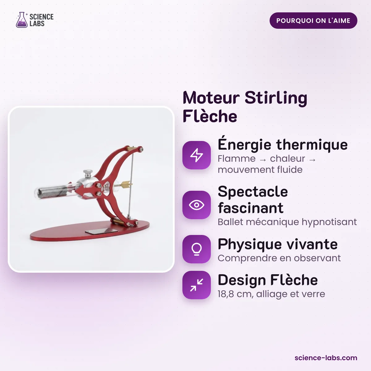 Motor Stirling Flecha Imagen 3