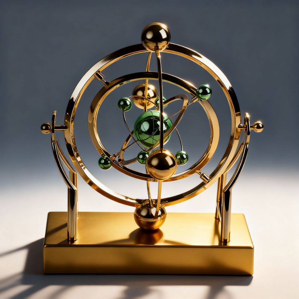 Péndulo de Newton orbital Imagen 2