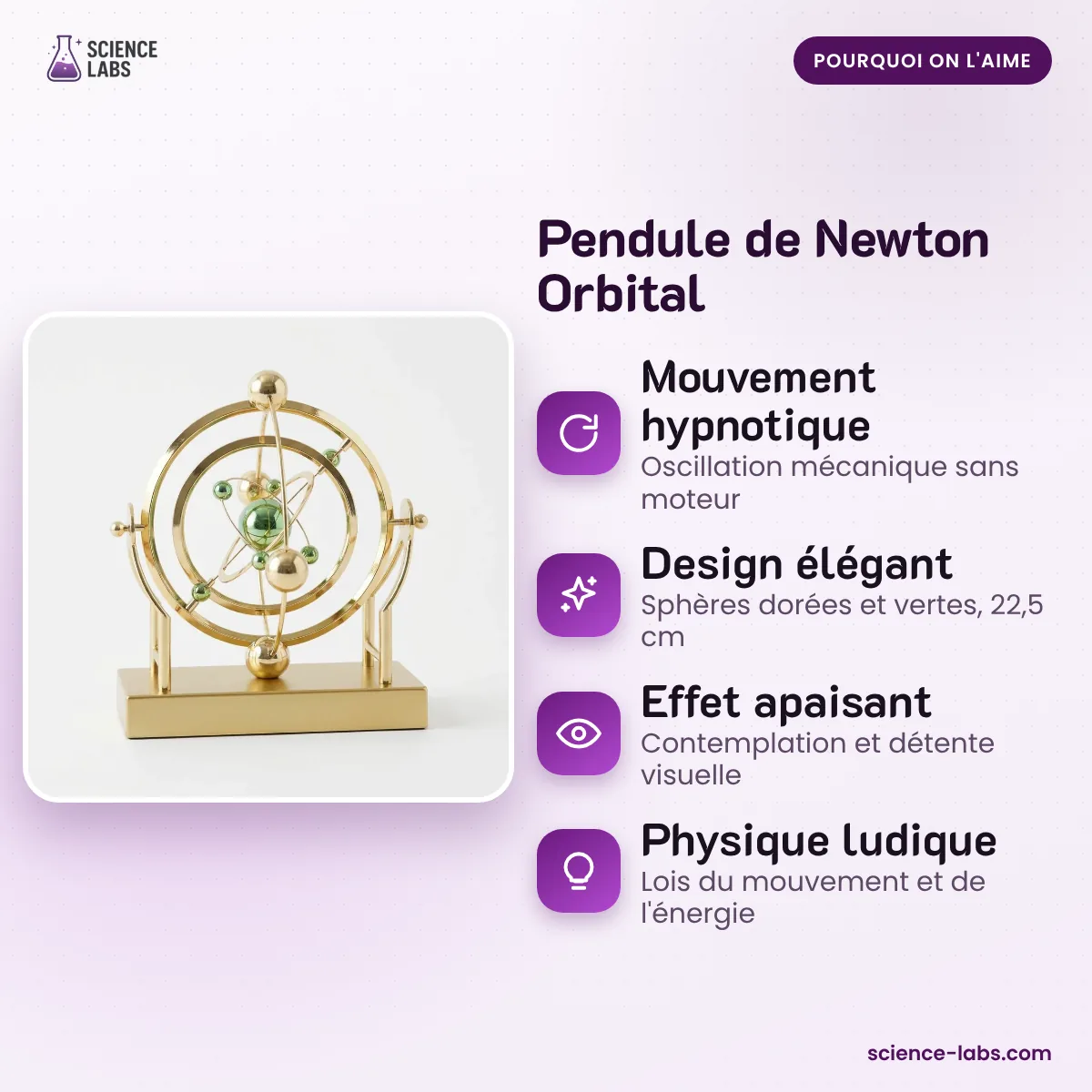 Péndulo de Newton orbital Imagen 3