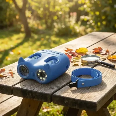 Prismáticos para niños con microscopio 2 en 1 y pantalla