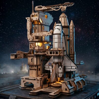 Puzle 3D Lanzadera Espacial