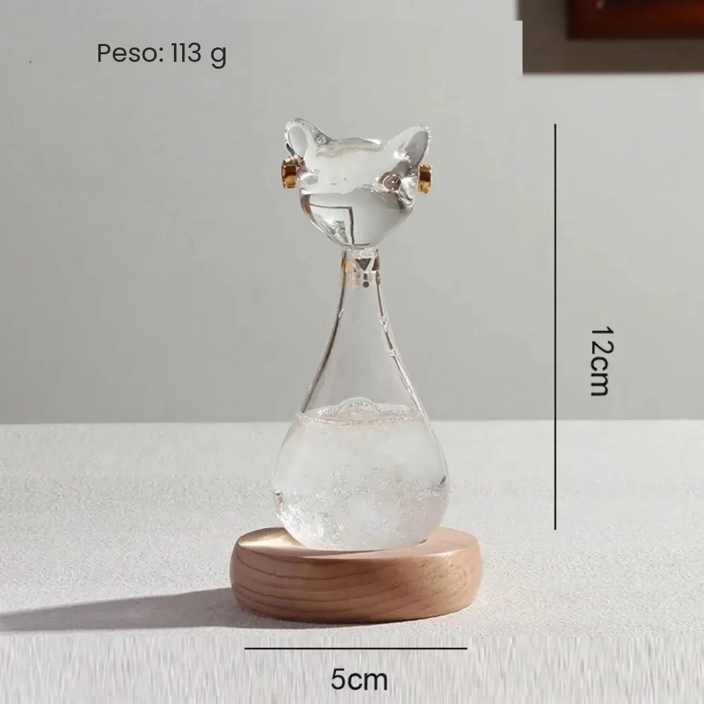 Storm glass gato egipcio