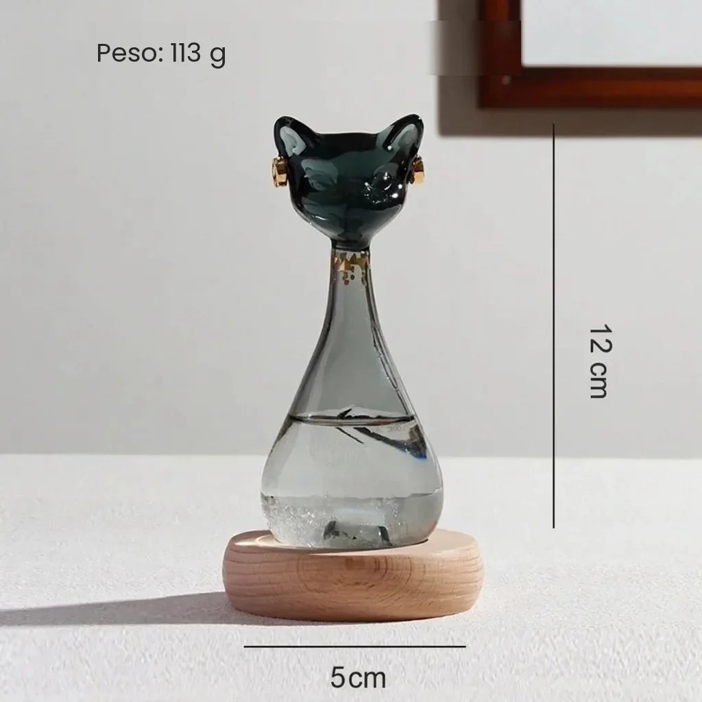 Storm glass gato egipcio