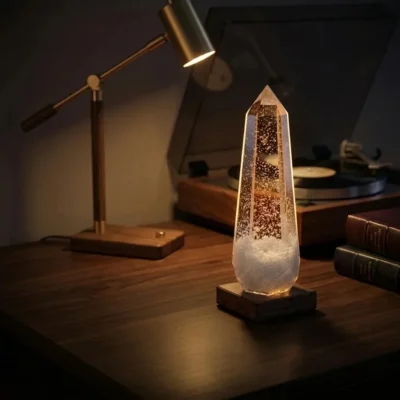 Storm glass prisma glaciar