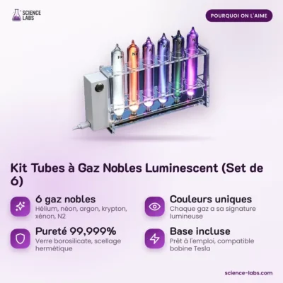 Tubos de Gases Nobles Set de 6 Imagen 3